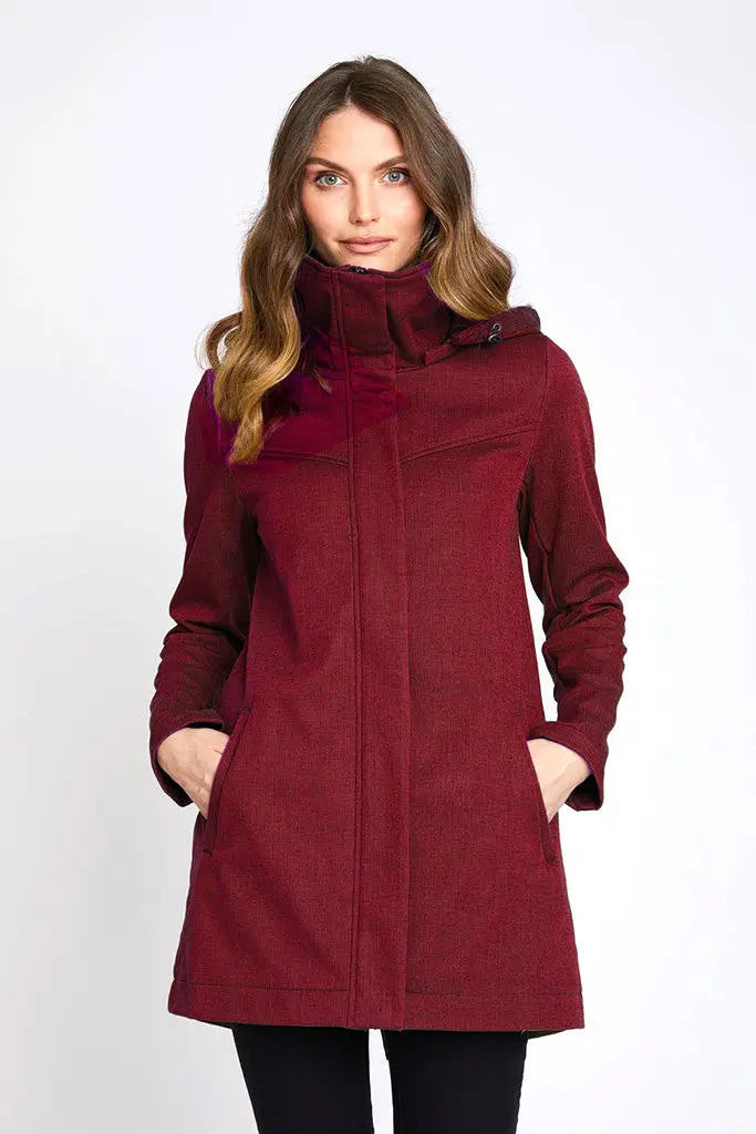 Stella Oxblood Red Waterproof Insulated Coat