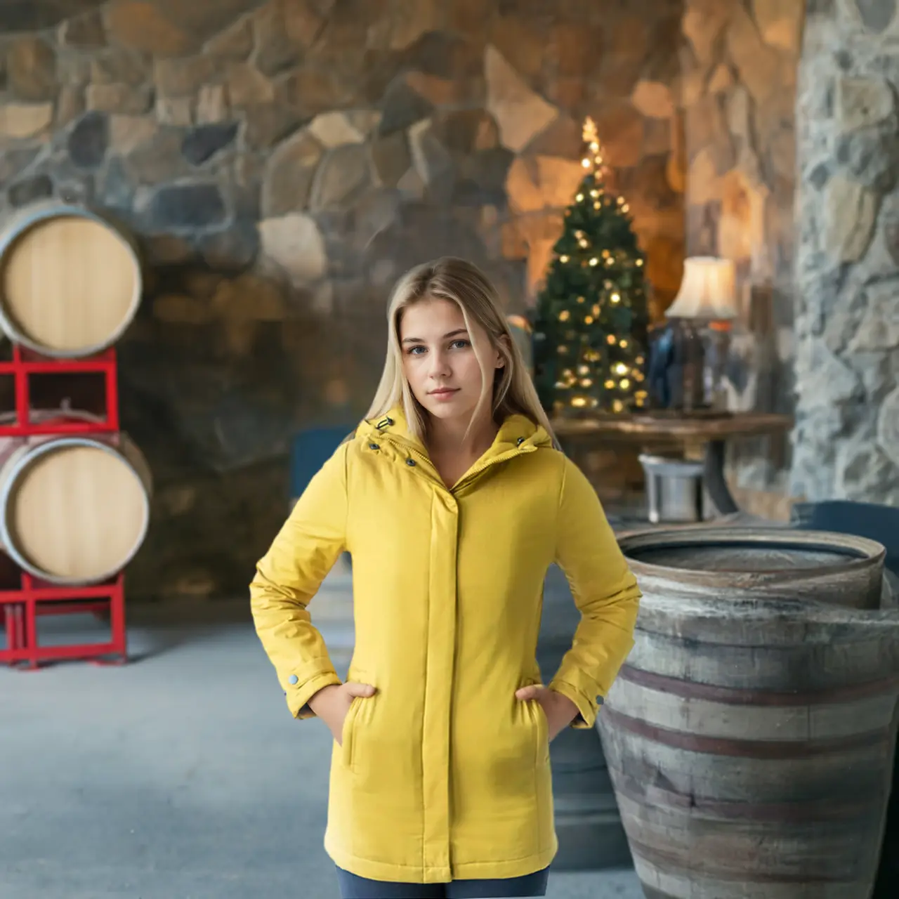 Golden Whitney insulated waterproof coat