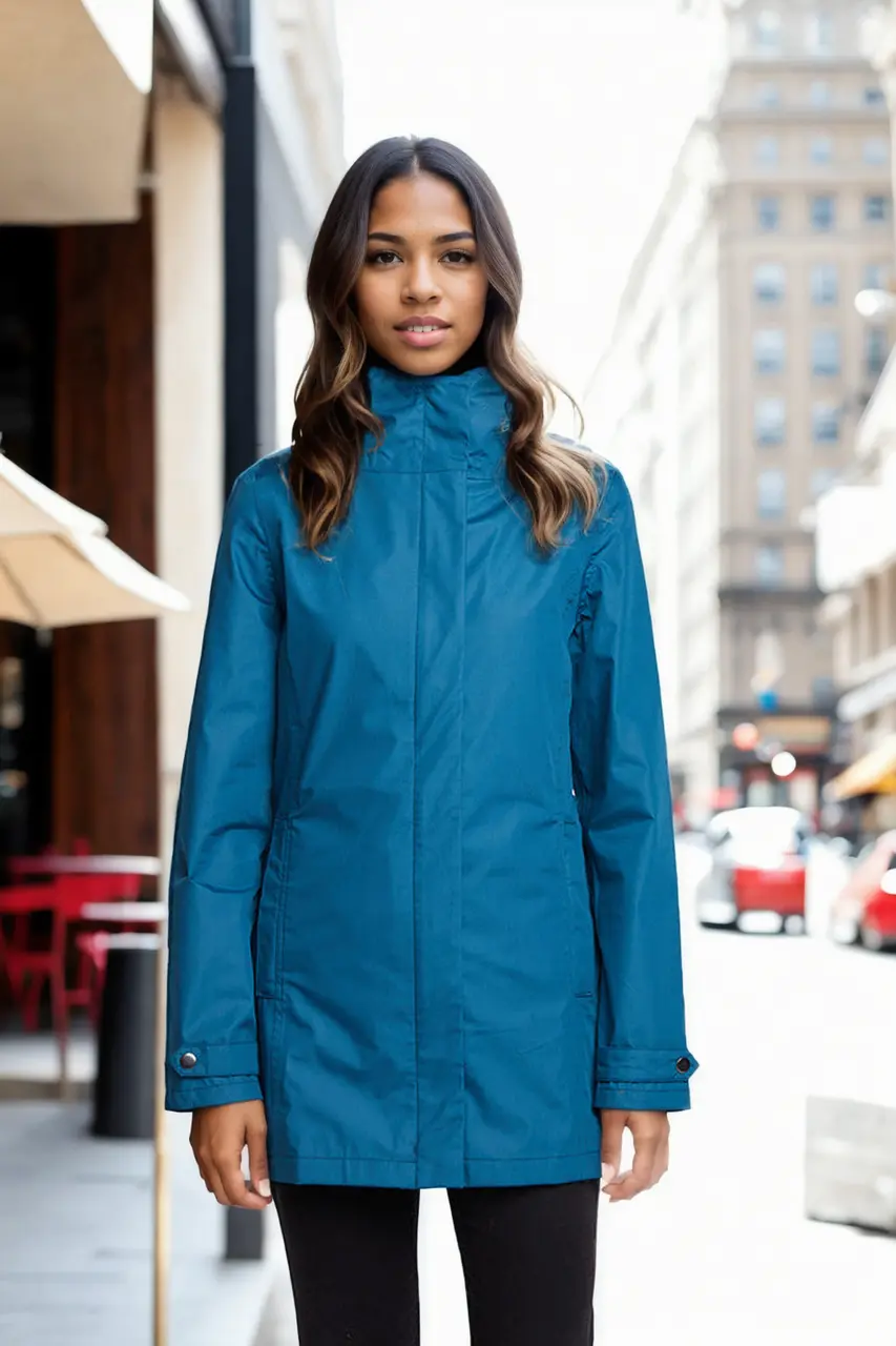 Deep Teal Whitney Waterproof Cotton lightweight