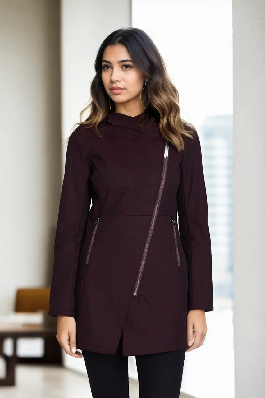 Eggplant  Waterproof Houston Jacket