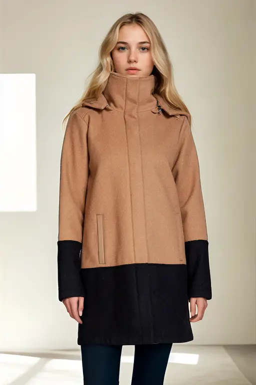 Kendra: Waterproof Women's Wool Coat, Plus